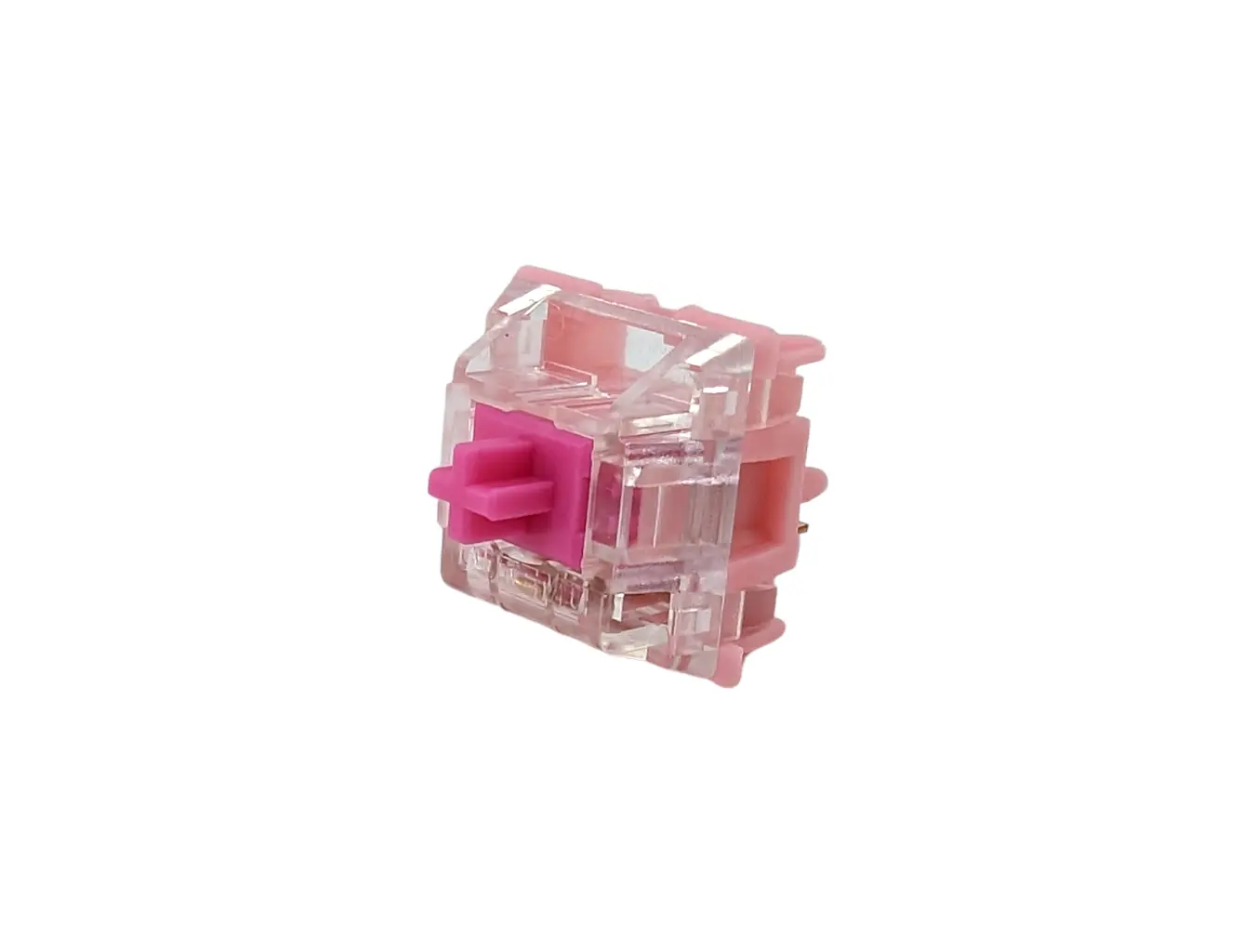 Gazzew Boba Gum Pink Silent Linear Switches RGB