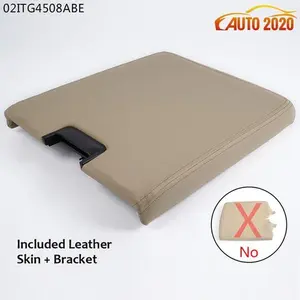 Center Console Lid Armrest Top Pad Fit For 2008-2014 Chevy Silverado GMC Sierra 1500 2500HD 3500