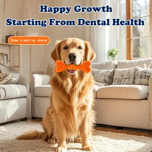 Dog Chew Toys, Dog Toothbrush Care Cleaning Sticks, Dog Toothbrush Chew Toy Sticks For Dog Dental Care - Safe, Teeth Cleaning Chew Bones, For Large, Medium, Small Dog Puppies Interactive Chewing Squeaky Indestructible Durable Treat Dispensing Chew Toy