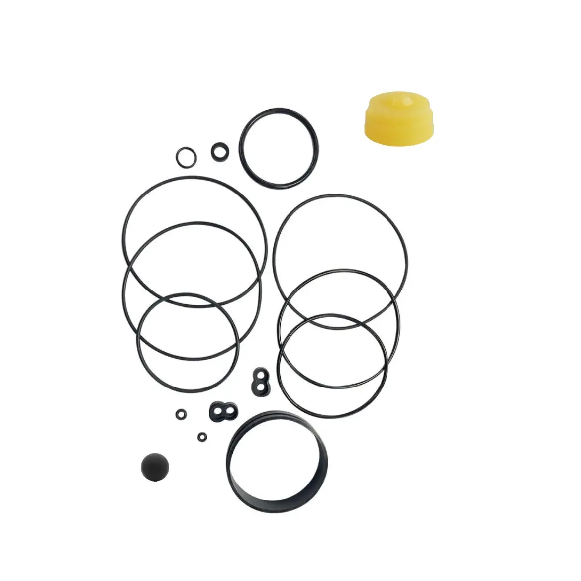 High-Quality Assorted Complete O-Ring Kit - 1 Kit for Metabo or Hitachi NR83, G877/GS1-Q - Ideal for DIY Enthusiasts, with Durability and Longevity