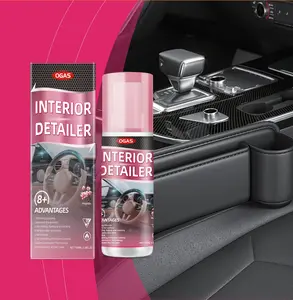 Car Interior Cleaning Spray: An all-in-one household cleaner suitable for kitchens, bathrooms, and both interior and exterior car surfaces. One-step effective stain removal.