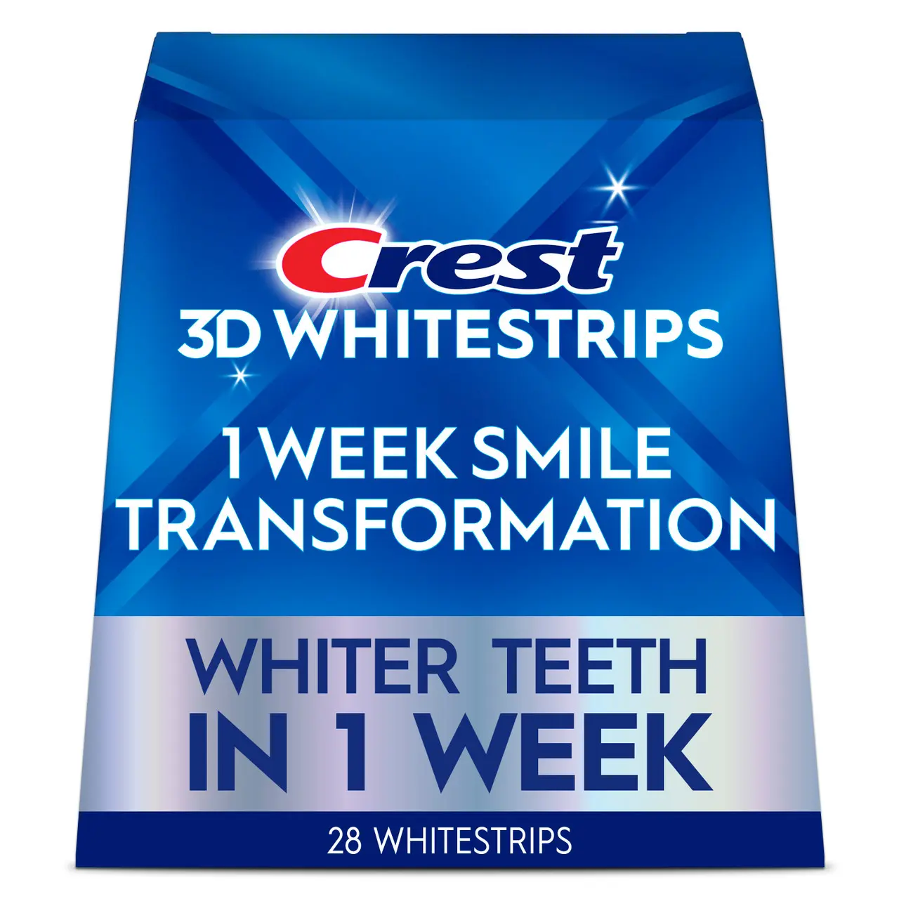 Crest 3DWhitestrips 1 Week Smile Transformation Crest 3DWhitestrips 1 Week Smile Transformation