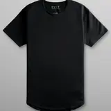 BYLT Drop-Cut LUX TShirt for Men - Fitted Crewneck Tee with 4-Way Stretch & Wrinkle-Resistant Fabric - Menswear Streetwear