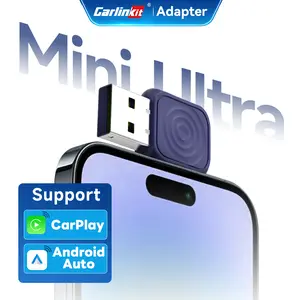 【Black Friday】Carlinkit Mini Ultra Wireless CarPlay Adapter New CarlinKit 5.0 for Car Infotainment Upgrade with USB-A or Type-C Connector Support CarPlay & Android Auto - Automotive