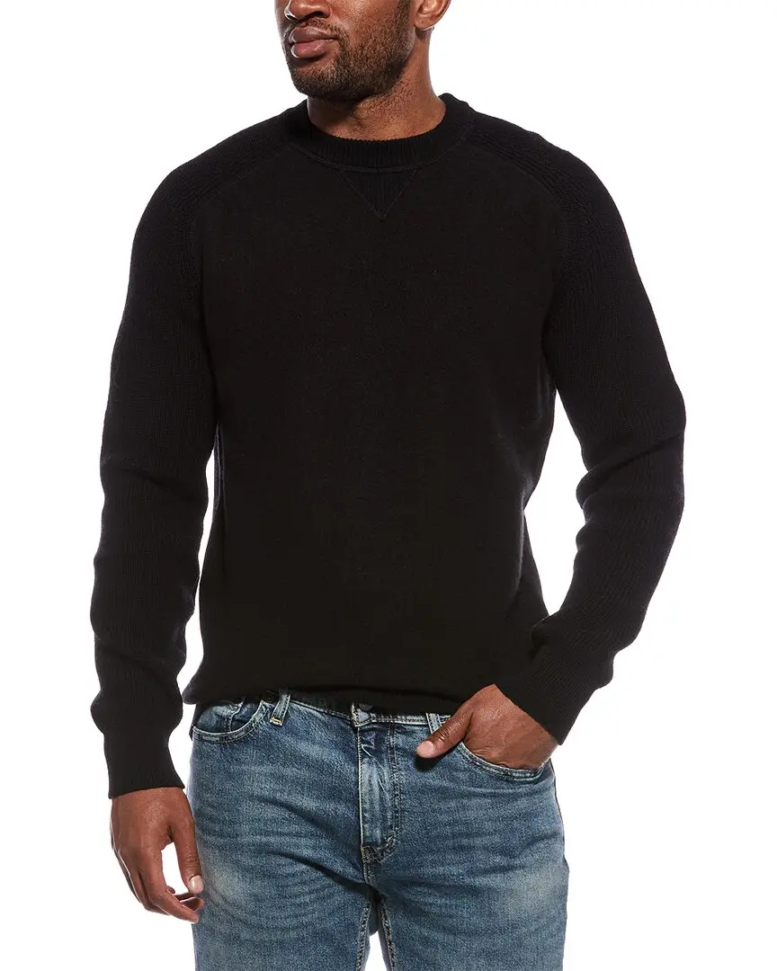 BOSS Hugo Boss Hero Wool Crewneck Sweater BOSS Hugo Boss Hero Wool Crewneck Sweater