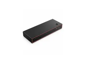 Lenovo ThinkPad Thunderbolt 4 Smart Dock Gen2 7500 - US - for Notebook, Display Screen, Monitor - Charging Capability - 135 W - Thunderbolt 4 - 4 Displays Supported  (40BE0135US)