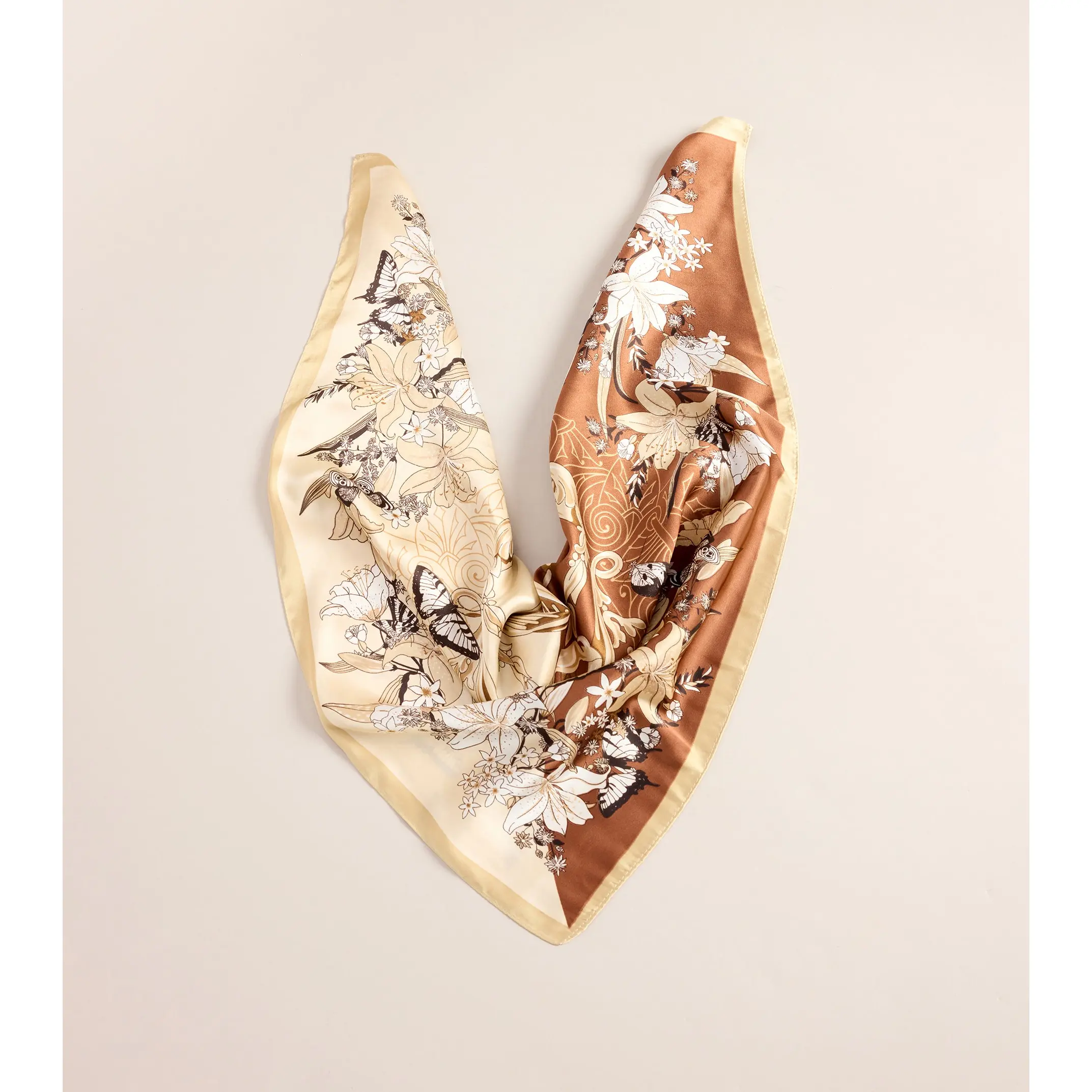 Vintage Daydream Floral Scarf