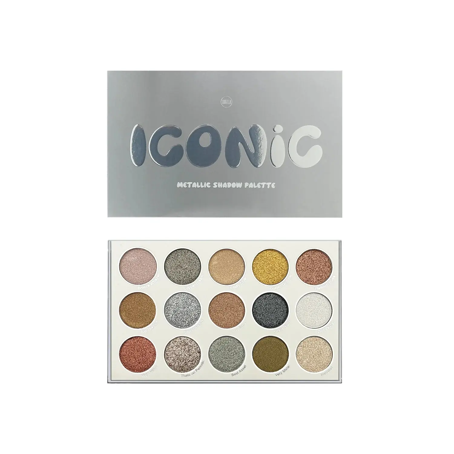 LURELLA - Iconic Metallic Shadow Palette