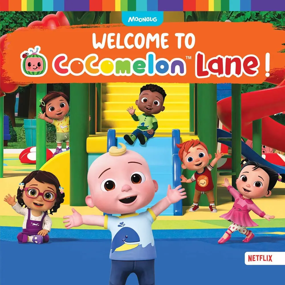 Used Hardcover Book - Welcome to Cocomelon Lane! by Tina Gallo, English Edition for Children with Printed Pages