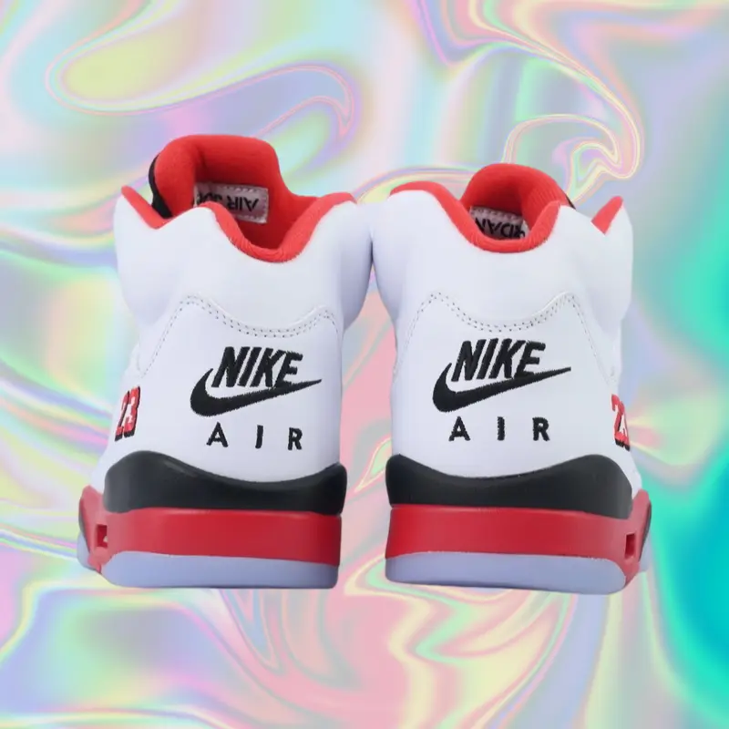 Matte Solid White Grain Leather Grid Breathable Mesh High Top Thick Basketball Shoes Red Black Layer Ice Clear Rubber Outsole Color Block Retro Streetwear Daily Sports Shoes
