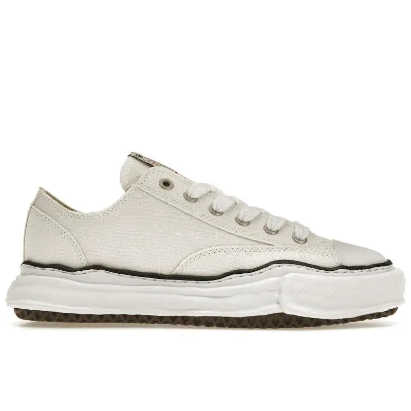 Maison Mihara Yasuhiro Men's Peterson OG Sole Canvas Low White, from StockX