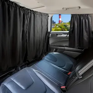 Car Privacy Curtain Set, Car Rear Seat & Side Window Curtain, Car Storage Bag, Universal Car Interior Accessories for Car, SUV, Car Window Shades, Car Accessory, Automotive