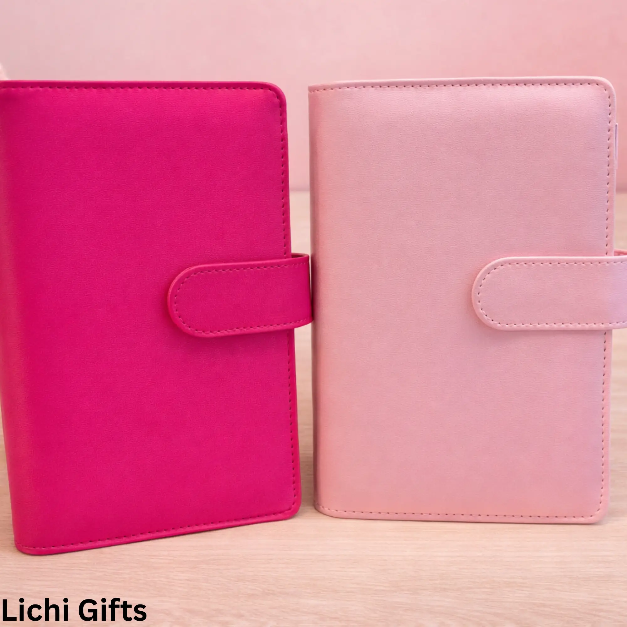 A5-A6 Vegan Leather Ring Binder Notebook Planner