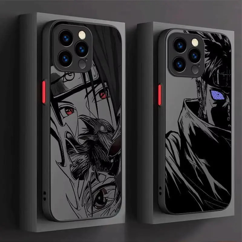 Anime I-Itachi P-Pain Cool Phone Case For iPhone 17 16 15 14 13 12 11 Pro,ProMax ,Plus & Samsung Galaxy S25 Ultra S24 S23 S22 S21 Plus Anti Drop Cover.