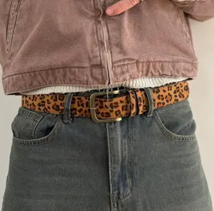 Cheetah Leopard Print Unisex Belt