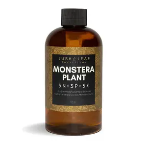 Lush Leaf Monstera Plant Food Liquid Concentrate Fertilizer Specifically Created for All Types of Monsteras