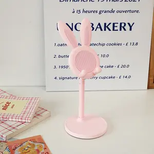 Cute Rabbit Phone Stand, Adjustable Extensible Desk Holder, Stable Design, Suitable for Living Room, Watching Movies, Students, Home Use, Adjustable Cellphone Holder