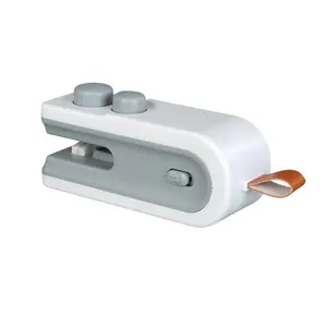 Snack Sealer Compact Home Sealer Mini Sealing Machine Hand-Press Plastic Sealer Plastic Bag Sealing Machine