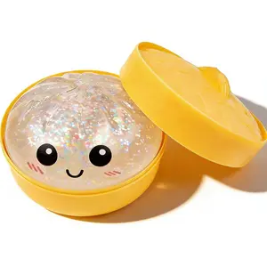 Glitter Dumpling, Glitter Dumpling Squishy Box Dumplings Squishy Anxiety Relief Fidget Soft Squeeze Decompression Dough