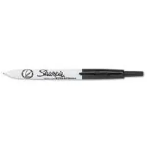 212 MAIN Retractable Ultra-Fine Tip Permanent Marker - Black, Sanford Ink 1735790, Stationery Office Supplies