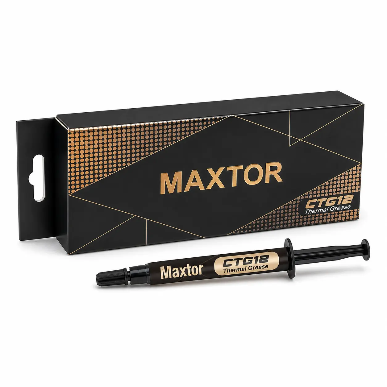 Maxtor CTG12 Thermal Paste 18W/mK, High Performance CPU GPU Thermal Compound for Gaming PC, Laptop, PS5, Processor and Heatsink
