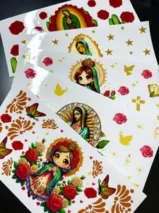 UV DTF Transfer Bundle- Virgen De Guadalupe
