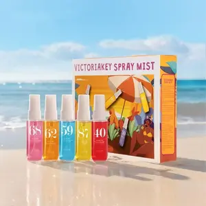 Summer Limited-Edition Brazilian Fragrance Mist Set, Natural & Fresh Scent, Ideal for Travel, Home & Office, Perfect Holiday Gift, Fragrance Discovery Set