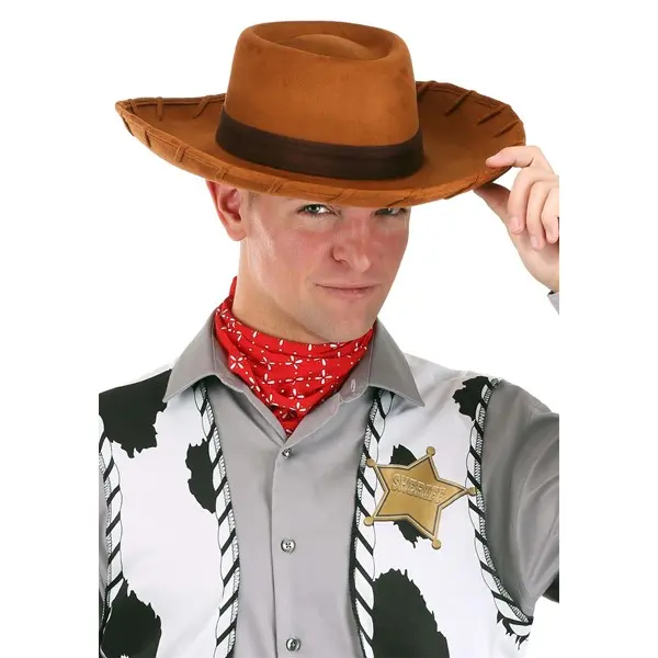 Adult Deluxe Woody Cowboy Costume Hat (© Disney/Pixar)
