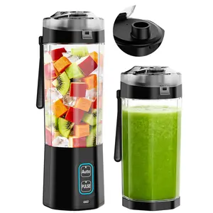 GVODE 24oz Personal Blender Portable for Shakes & Smoothies USB-C Rechargeable BPA-Free Leakproof Lid IPX8 Waterproof 6000mAh Battery for Travel Gym Office