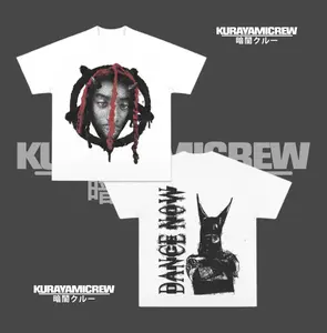 KURAYAMICREW Pboi Cti Graphic Tee Dance Now HipHop Y2K Style Menswear Womenswear Gildan 5000 100% Cotton Classic Fit Unisex T-Shirt