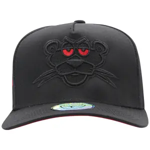 Culiacan La Pantera Bordado Negro Vicera Negro Gorra Ferreti