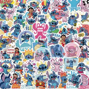 Disney Stitch Character Stickers - Fun Set for Decorating Journals, Planners; Ideal for Disney Fans