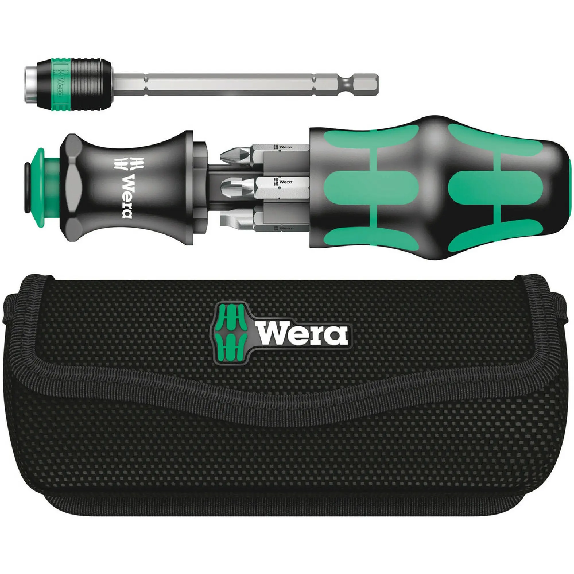 Wera Kraftform Kompakt 25 with pouch, 7 pieces Wera Kraftform Kompakt 25 with pouch, 7 pieces