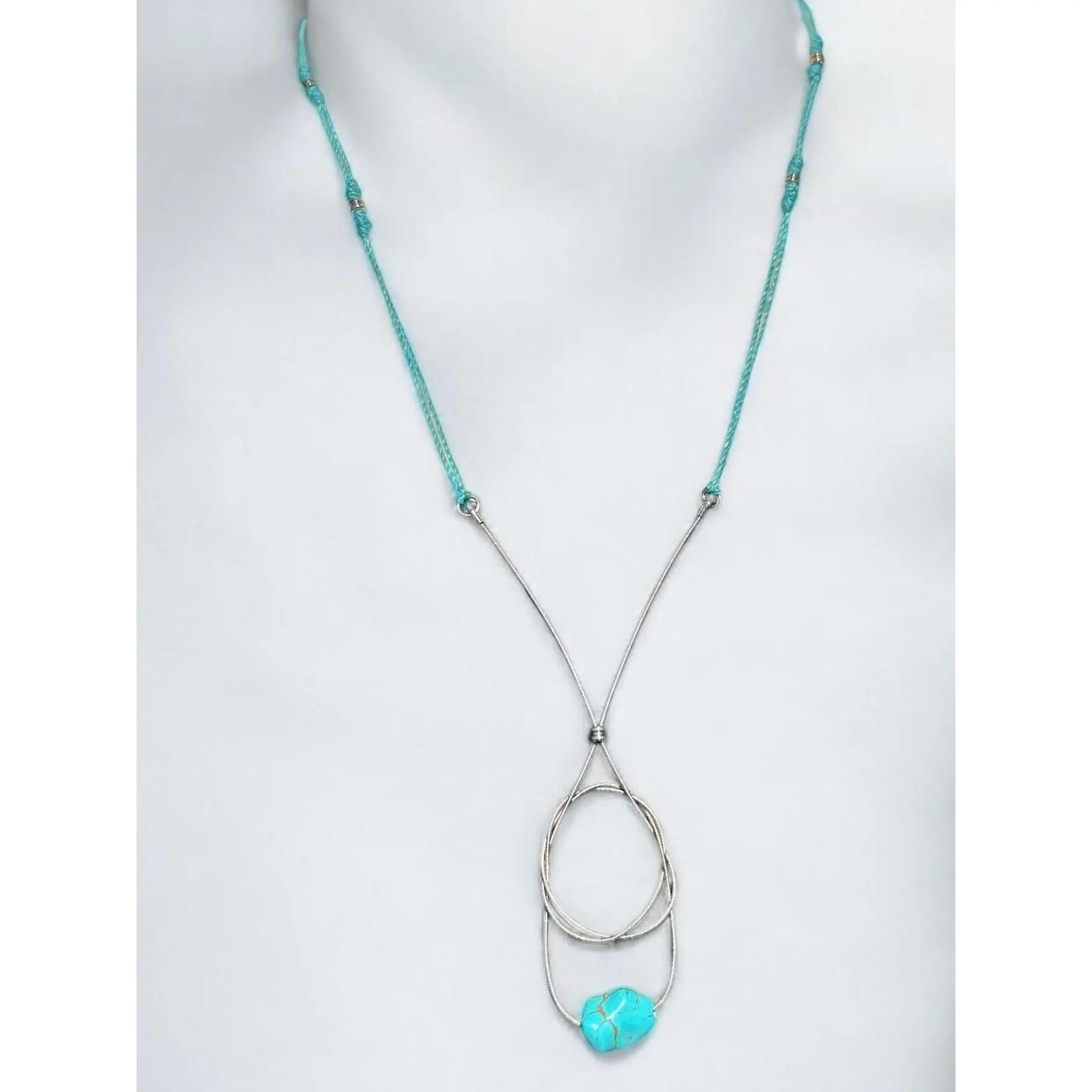 Just My Imagination - * Guitar String / Bohemian / Western / Handcrafted / Necklace / Music / Unique / Gift / Jewelry