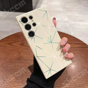 US-CASE - Cool Geometric Line Pattern Design Case For Samsung Galaxy S20 S21 S22 S23 S24 S25 Ultra Plus FE A15 A35 A55 A54 A71 A72 Cover