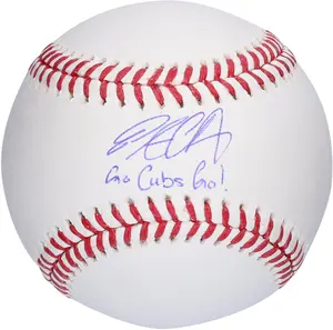 Pete Crow-Armstrong Chicago Cubs Autographed Baseball with "Go Cubs Go" Inscription - Fanatics Authentic Certified