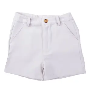 Stone Standard Shorts - Boys Classic Khaki Bottoms