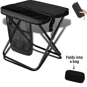 Adult Heavy-Duty Folding Camping Chair, Portable Compact Outdoor Chair, Portable Collapsible Stool, Load Capacity 150kg, Durable Frame, Easy Setup & Fold, Weather-Resistant Fabric, Portable Folding Chairs