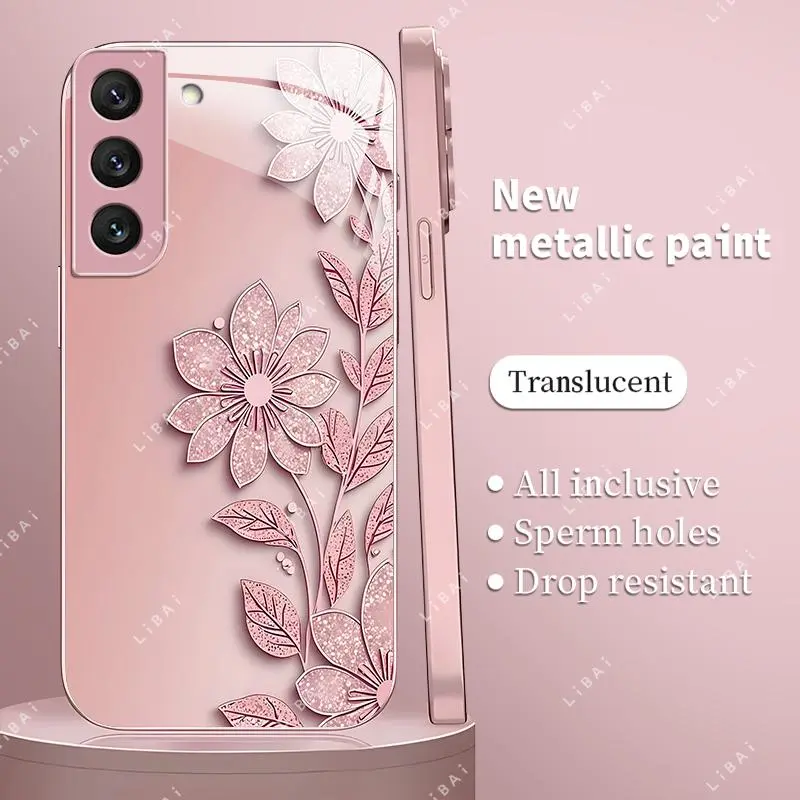 Suitable for [Galaxy S22 5g] Brand new premium phone case, affordable price, multiple colors available, drop-proof and fingerprint-resistant YM99