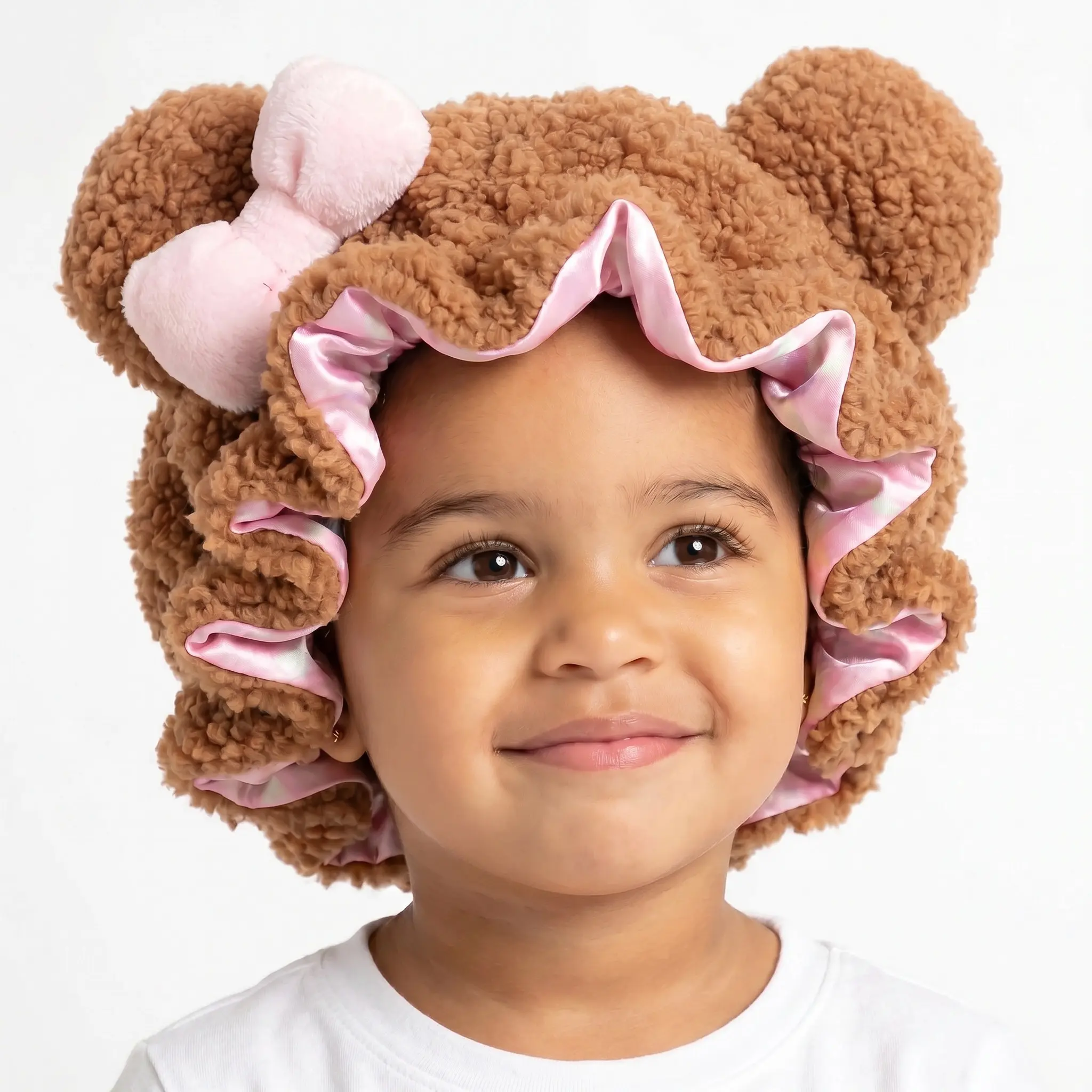 BYNK Plush Satin Bonnet – Toddler Collection