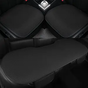 3PCS/set Car Seat Cover,Universal Front Rear Seat Coves Ice Silk Breathable,Car Accessories, Easy-Install Auto Seat Protector, Scratch Guard, Automotive Interior Cushion, Universal Fit for Most Trucks, SUVs fathersdaygift
