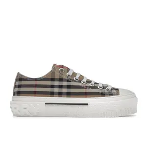 Burberry Women's Vintage Check Cotton Sneakers Archive Beige White, from StockX