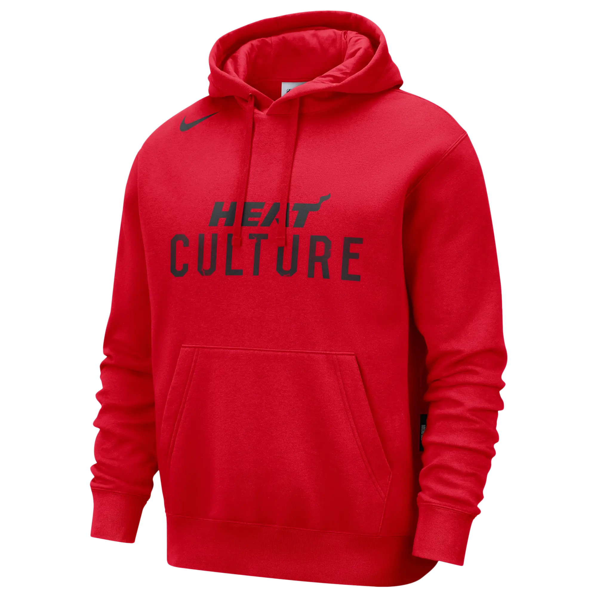[FZ0603-657] MENS NIKE NBA HEAT CLUB PULLOVER HOODIE CITY EDITION