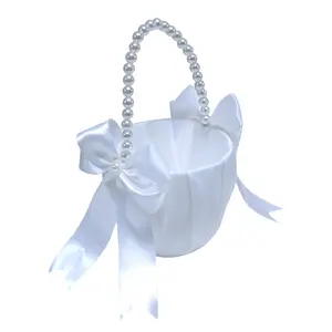 Wedding Flower Girl Basket, Bride Handheld Petal Basket, Small Flower Basket, Wedding Decoration, Perfect for Weddings