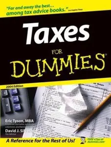 USED-Taxes For Dummies by Eric Tyson (Paperback)