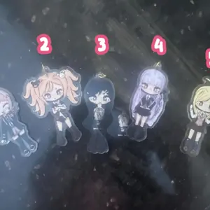 Danganronpa Keychain 3 inch acrylic cat clasp Meowgical merch