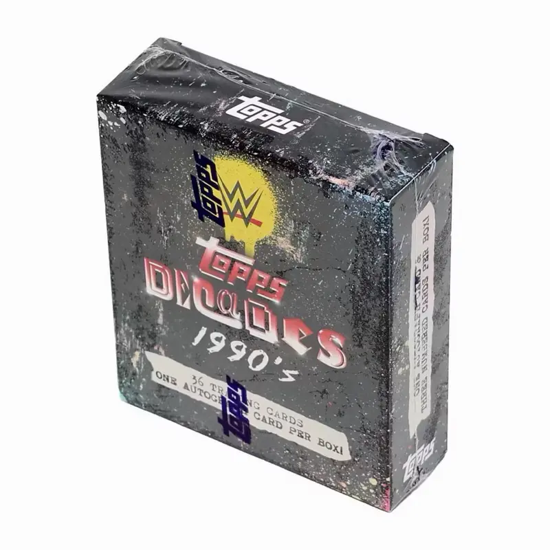 2026 Topps Decades WWE 90's Edition Wrestling Hobby Box Trading Cards