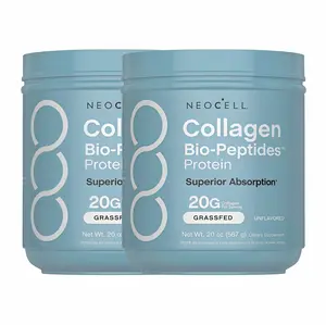 2 Pack NeoCell Collagen Peptides Powder 20oz - Grassfed Protein Supplement ZA- Advanced with 18 Essential Amino Acids