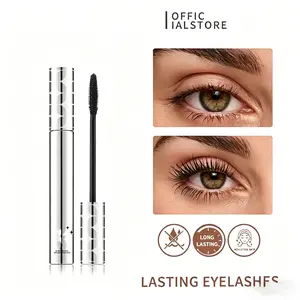 Extensionist Mascara Lengthen & Curl Lashes Volumizing Cruelty Free Paraben Free Lightweight Makeup Cosmetic for Holidays Mother's Day Gifts,natural curl lash,clump-free lash,curl mascara,fluffy lash mascara,anti staining,spider mascara Brow Smokey