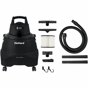 DieHard  9 gal Pro Wet Dry Vacuum